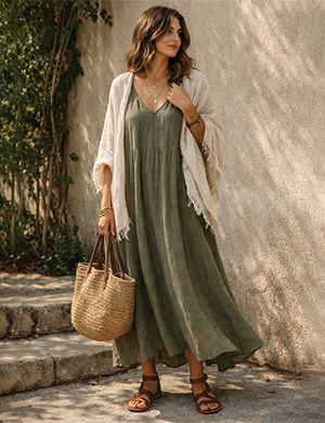 Linen trousers